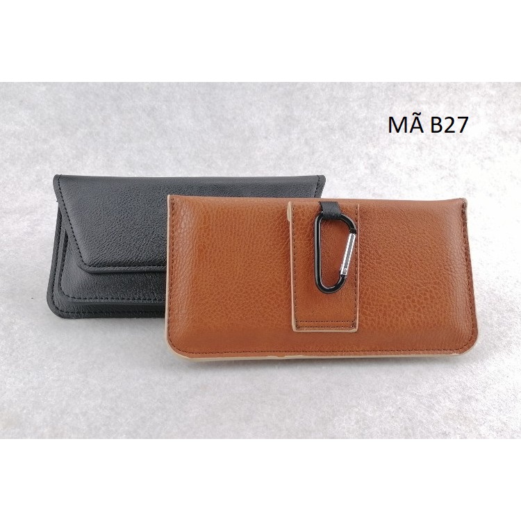 Bao da đựng điện thoại 2 ngăn Mã B27 | BigBuy360 - bigbuy360.vn
