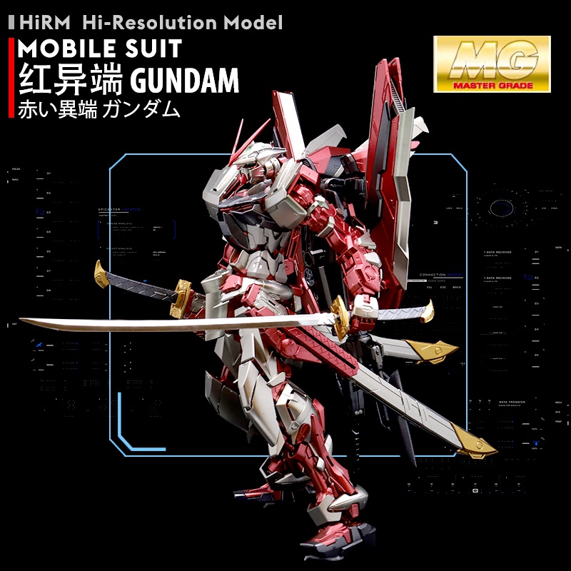 Gundam Lego Bandai Metal Coloring MG Red Heresy Change Lost Mô hình lắp ráp Astray111