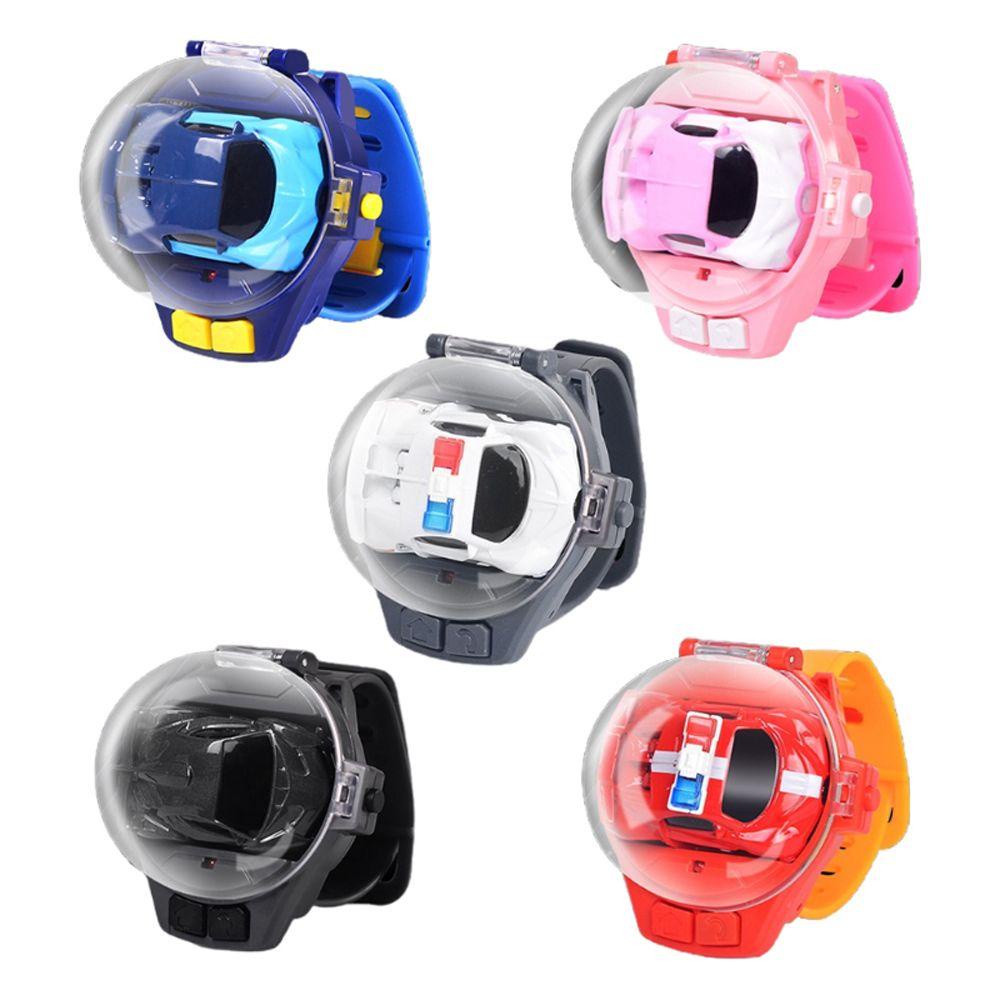 Xe Hơi Đồng Hồ Đồ Chơi Điều Khiển Từ Xa Mini Dễ Thương Có Thể Sạc Lại