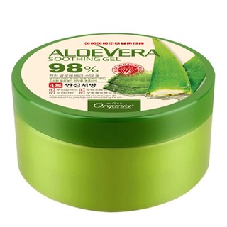 Gel dưỡng thể từ Nha Đam ORGANIA White Good Nature Aloe Vera Soothing Gel 98% 300g