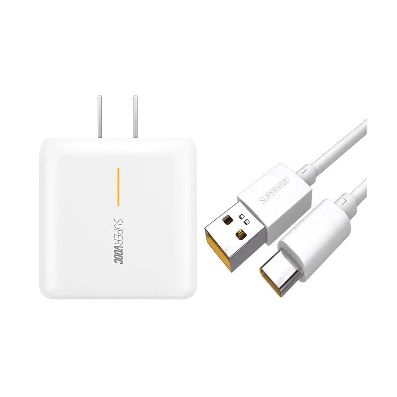 Bộ Sạc Nhanh Oppo 65W  Super VOOC 2.0, Sạc Siêu Nhanh, Đầy Pin Chỉ Trong Vòng Hơn 30 Phút, Bảo Hành 3 Tháng