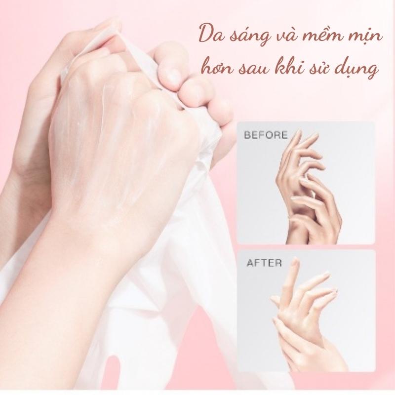 Mặt Nạ Tay Chân Hình Mèo Hỗ Trợ Dưỡng Ẩm và Làm Trắng Da MOLYNA