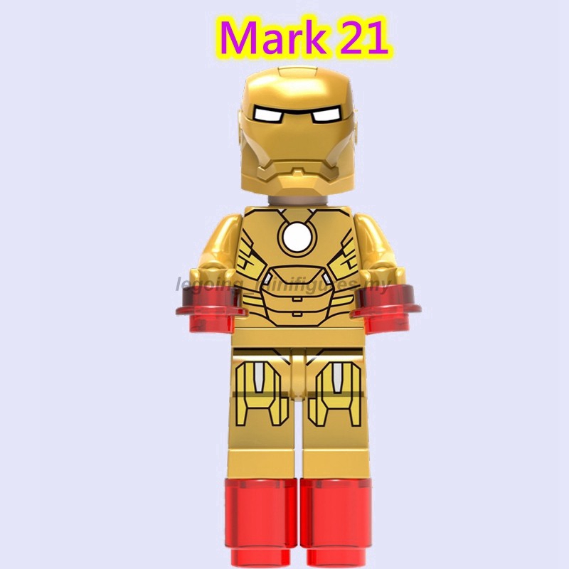 Đồ Chơi Mô Hình Lego Mini Hình Iron Man Tony Stark Nhiều Kiểu Dáng Đẹp Mắt Tùy Chọn