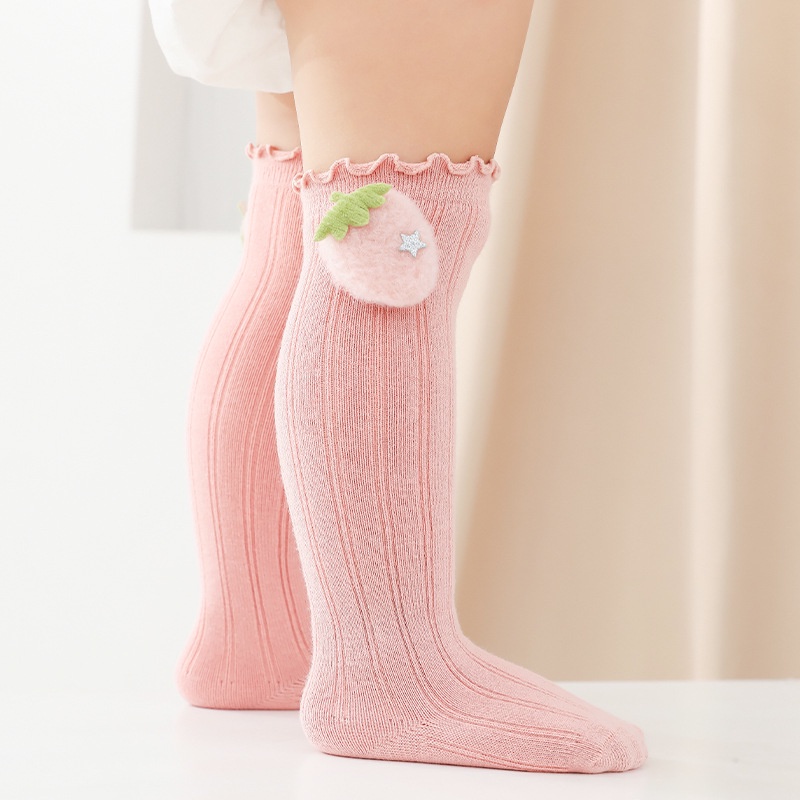 Vớ dài mềm mại co giãn giữ ấm mùa thu đông cho bé
