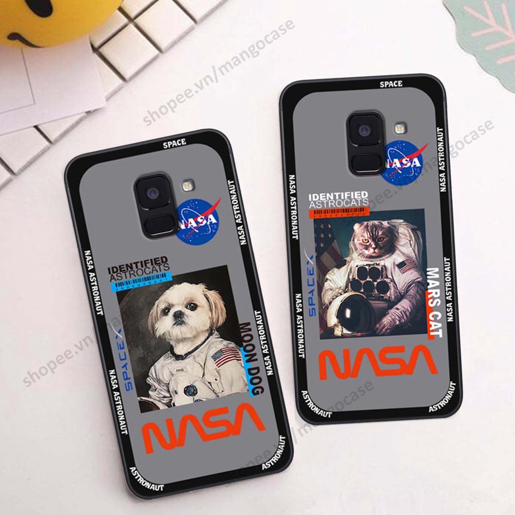 Ốp lưng Samsung A8 2018 / A8 Plus / A8+ hình nasa, vũ trụ, robot siêu độc đáo đáng yêu