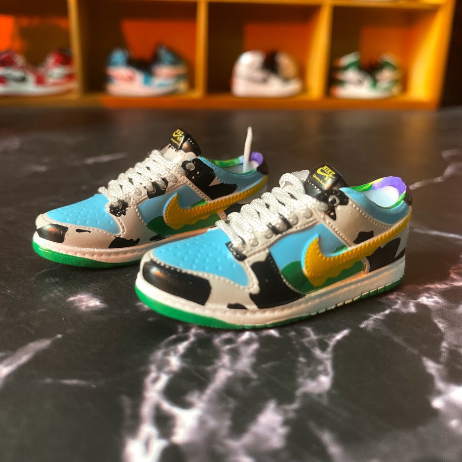 Móc khóa giày Nike SB Dunk Low Ben & Jerry's Chunky Dunky Nike Bò Sữa