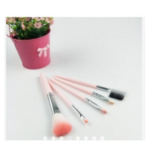 SET 5 CÂY CỌ TRANG ĐIỂM MÀU HỒNG CỰC ĐẸP CHO BẠN GÁI