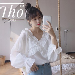 A17 - Áo Bigsize tiểu thư form rộng