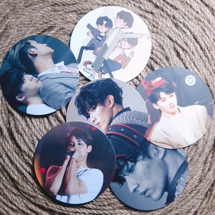 Card tròn CirlcleCard size 4cm- 5.5cm-7cm in theo yêu cầu ( In 1 mặt)