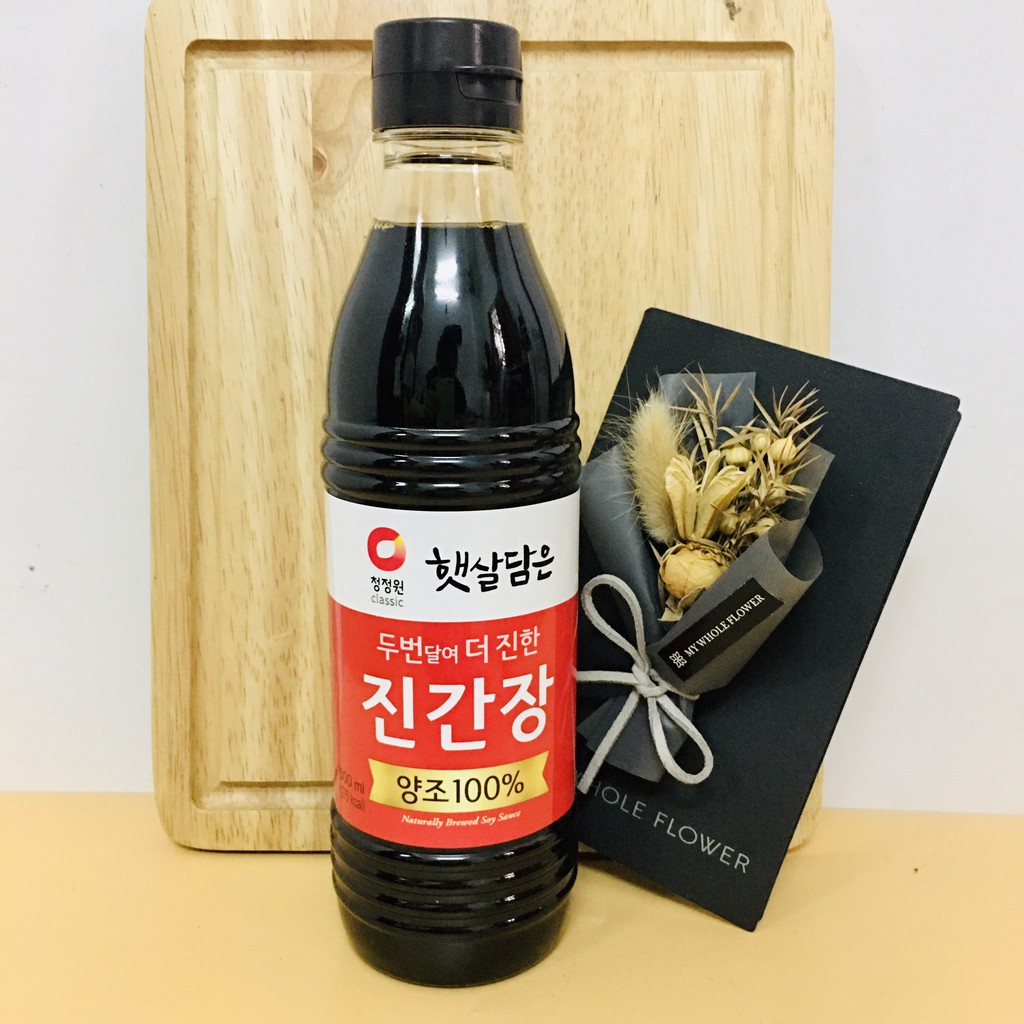 Nước tương Hàn Quốc chai 500ml