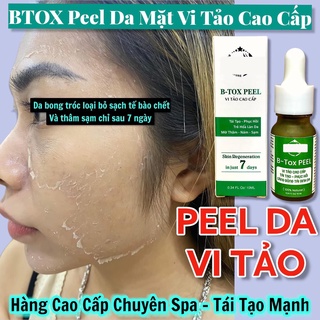  B-Tox Peel Da Mặt Vi Tảo Cao Cấp -  Tái tạo da mặt tảo retinol tăng sinh collagen - pell để trẻ hóa tái sinh da mặt   
