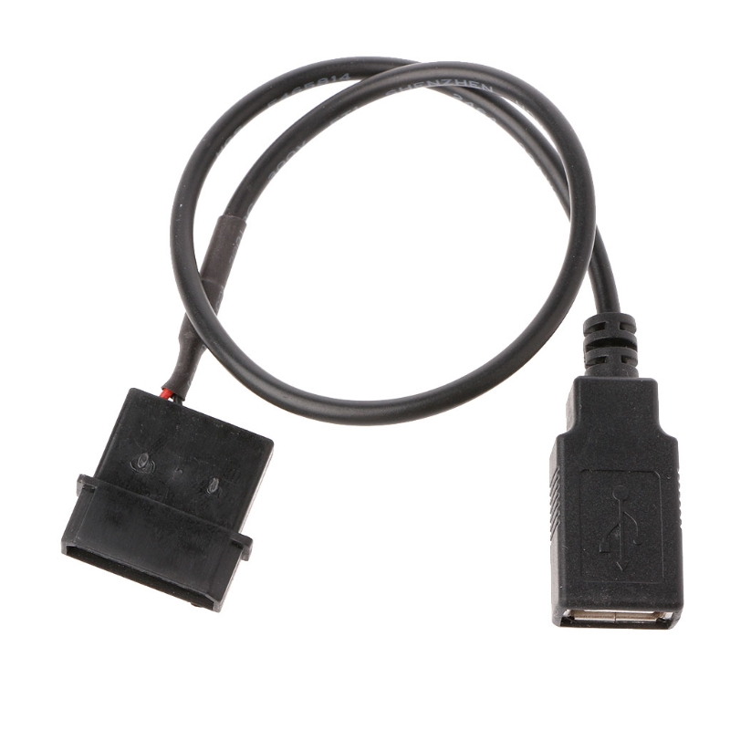 Cáp Chuyển Đổi Ide Molex Sang Usb 2.0 Type A Female Dài 30cm 5v