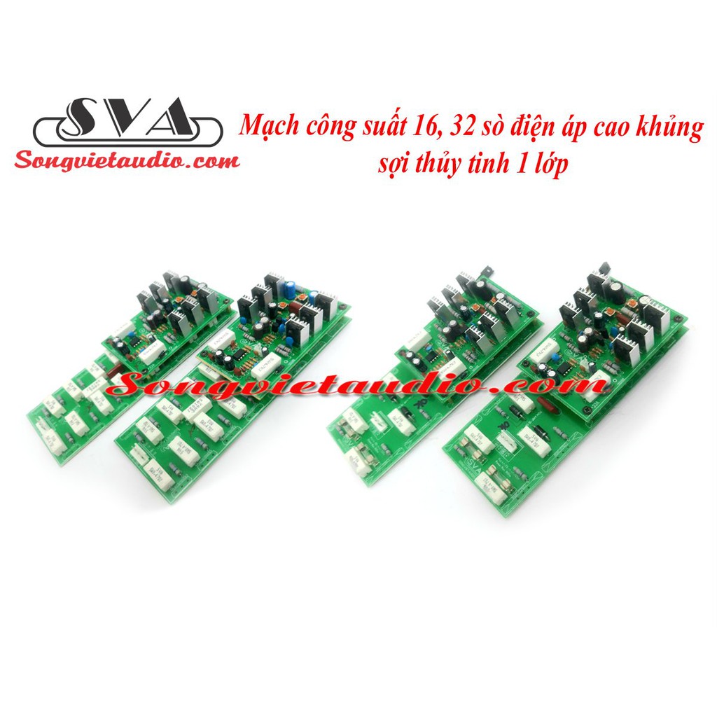 [Mã ELHADEV giảm 4% đơn 300K] MẠCH CÔNG SUẤT 16 SÒ SANKEN, 32 SÒ TOSIBA SỢI THỦY TINH - 1 CẶP XANH LÁ