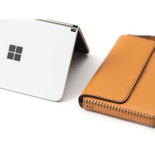 Ví da Microsoft Surface Duo - Chính hãng Khắc Tên, chất liệu da bò