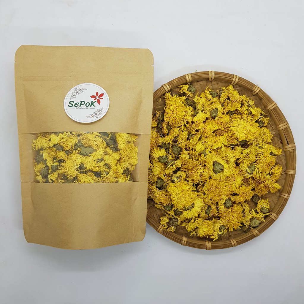 Hoa Cúc Vàng Sấy Khô Sepok - 50g/100g