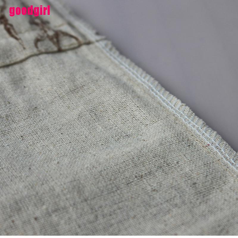 Good 1 Pcs Linen Jute Sack Jewelry Pouch Favor Drawstring Gift Bags Holder Giá Đỡ