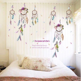 Decal dán tường Dreamcatcher - Lưới ước mơ