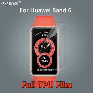 1 / 3 / 5 / 10 Miếng Dán Bảo Vệ Màn Hình Đồng Hồ Thông Minh Cho Huawei Band 6 4 3 Pro 4e 3e Talkband B6 B5 / Honor Band 6 5 4 Es Fit