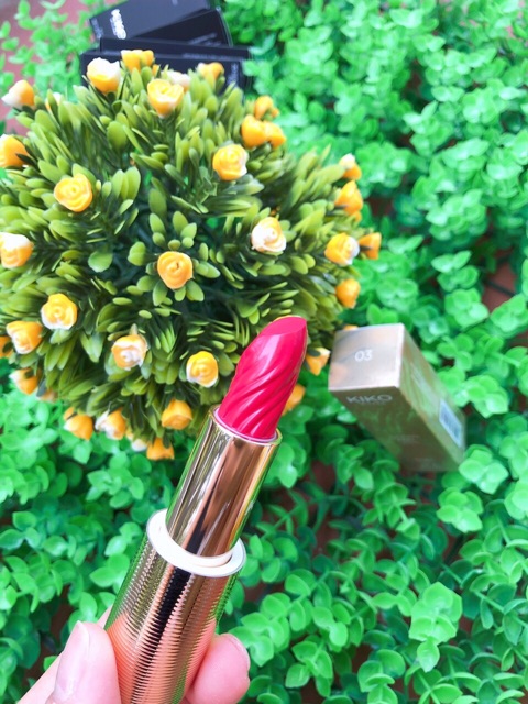 Phiên bản giới hạn son lì Kiko Ocean Feel Lipstick màu hồng 03 sale 50%/ nhập khẩu chính hãng tại Pháp/ quà tặng ý nghĩa