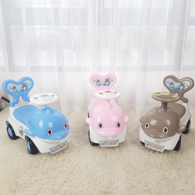 Xe chòi chân kiêm bám tập đi cho bé Toys House có nhạc và khoang đựng đồ