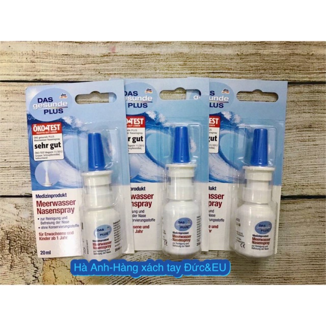 Xịt mũi nước biển phun sương của Đức | BigBuy360 - bigbuy360.vn