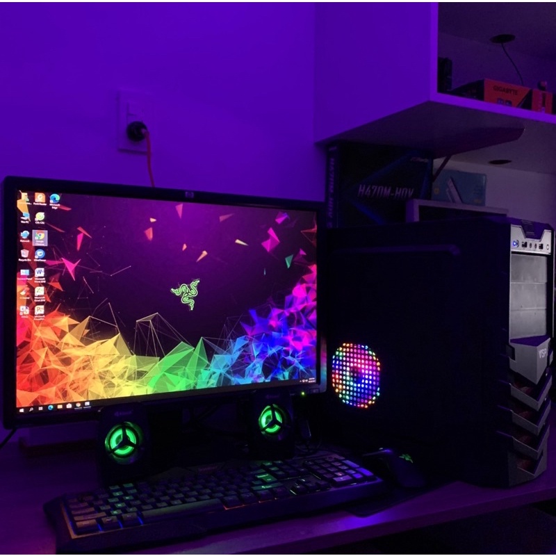 Full bộ Máy tính Chip i3 Card rời màn 24 Inch bao Liên kinh, Fifa, đột kích mượt mà | BigBuy360 - bigbuy360.vn