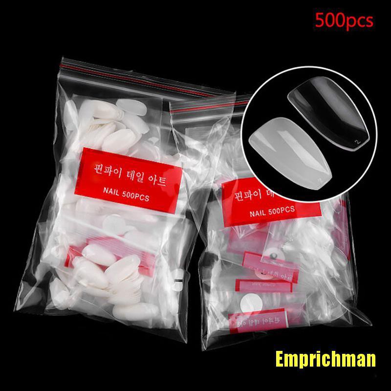Bộ 500 Móng Tay Giả Nghệ Thuật