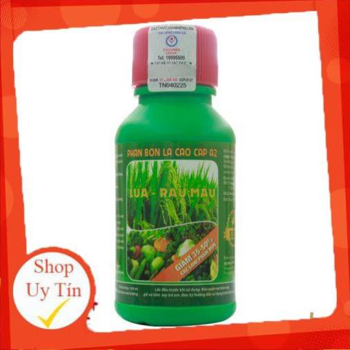 Phân bón lá A2 cho cây lúa rau màu chai 100ml