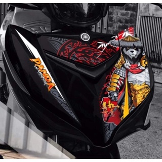 Tem rời exciter 150 đen gấu panda