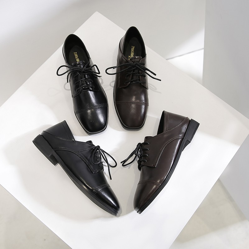 Hàng có sẵn (Size 40➡️43) _ Giày Oxford buộc dây năng động cá tính | BigBuy360 - bigbuy360.vn