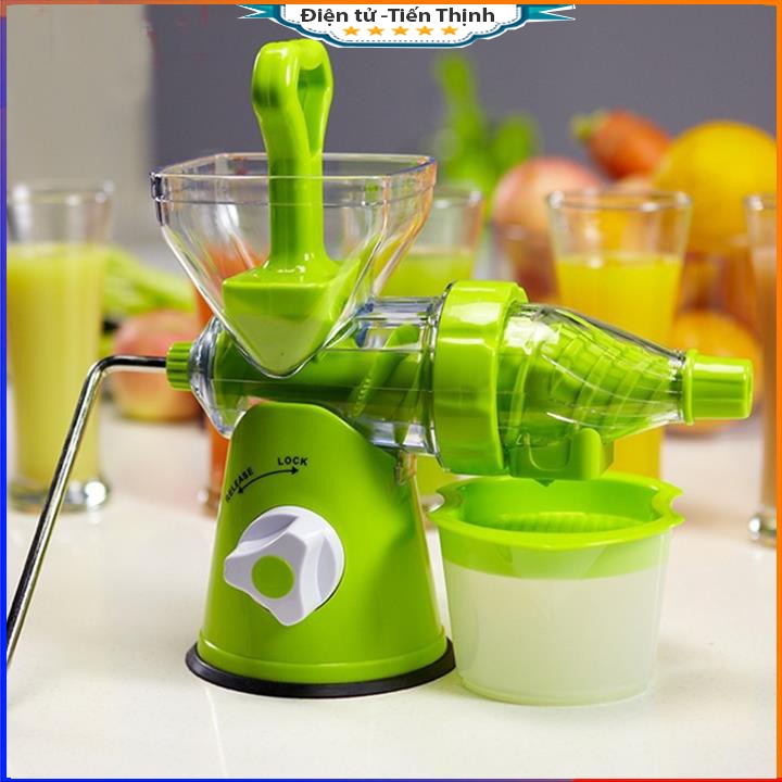 Máy ép trái cây bằng tay chuyên dụng Manual Juicer, Dụng cụ ép hoa quả quay tay đa năng chất liệu cao cấp