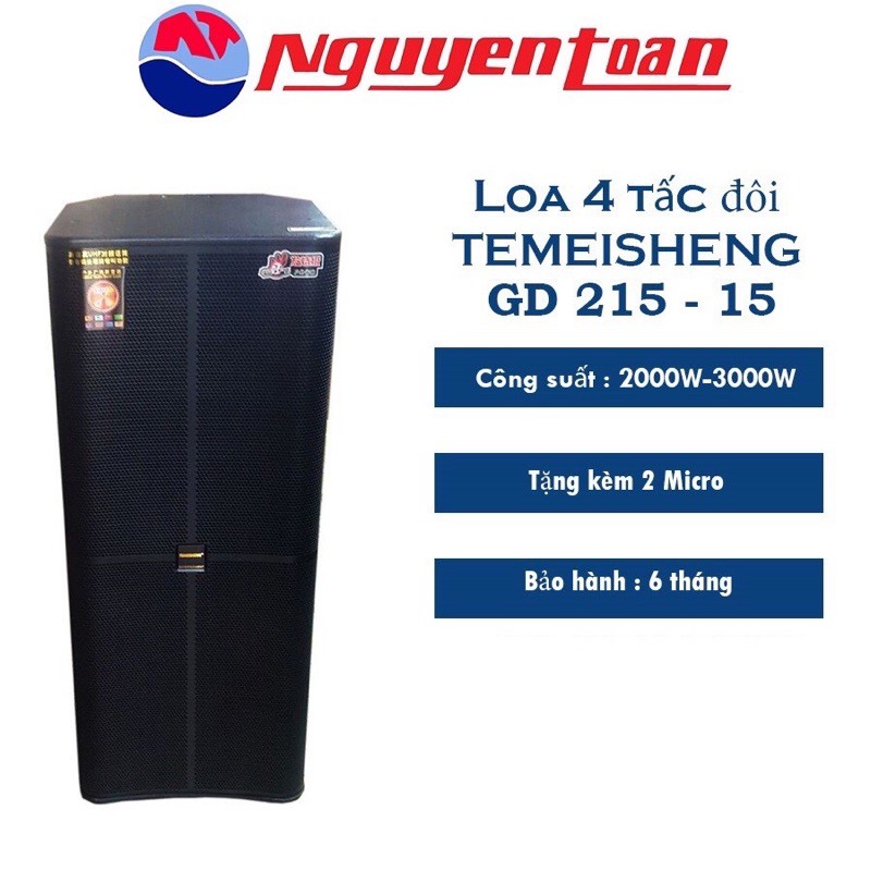 LOA KEO DI ĐỘNG TEMEISHENG GD 215 - 15