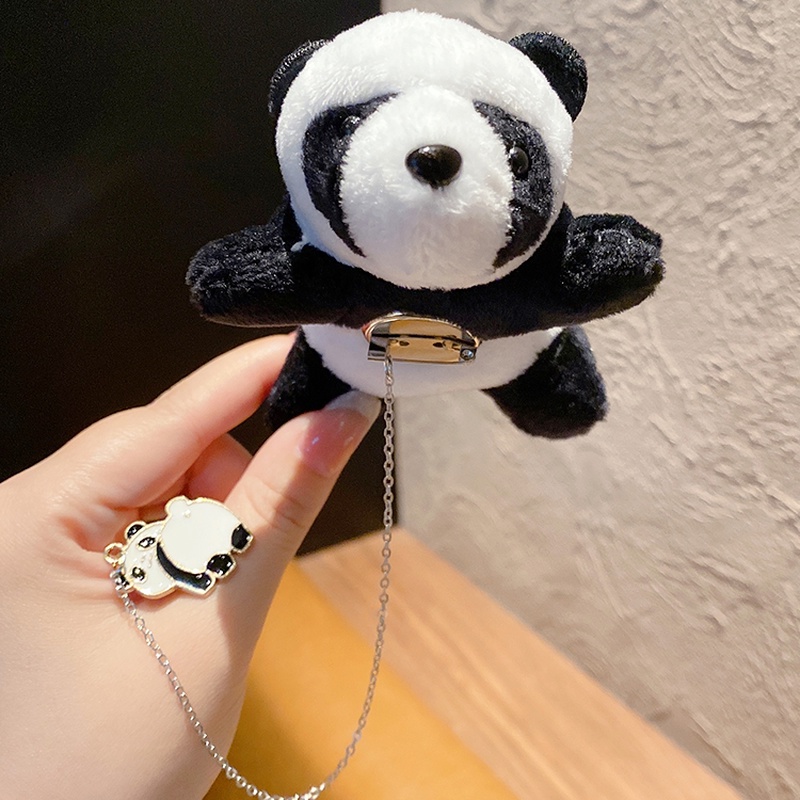 Ghim cài áo hình gấu trúc xinh xắn 2021