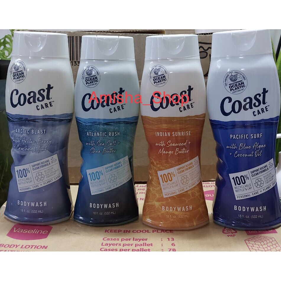 Sữa tắm Coast Body Wash 532ml - USA