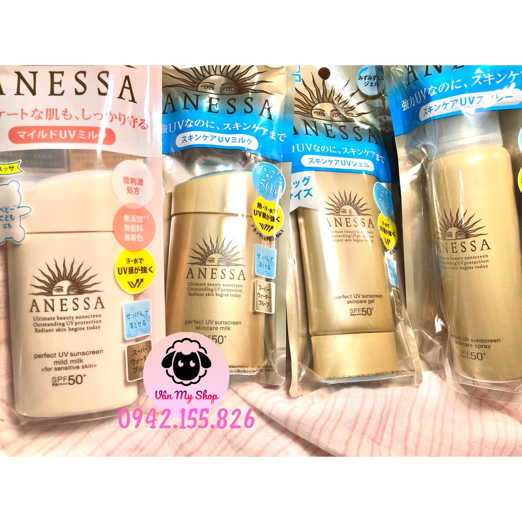 Kem chống nắng Anessa Perfect UV Suncreen Milk 60ml