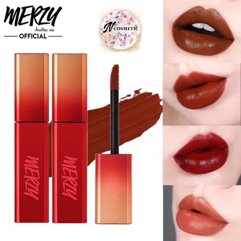 [ SEASON 3] SON KEM LÌ SIÊU MỀM MỊN MÔI MERZY THE FIRST VELVET TINT