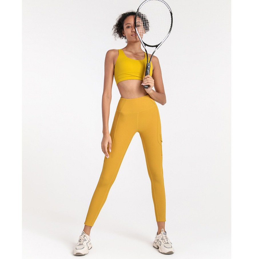 Quần Legging Tập Thể Thao Có Túi Dành Cho Nữ