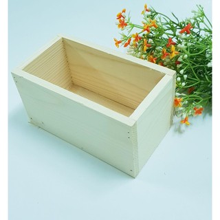 Bộ 2 chậu gỗ cắm hoa