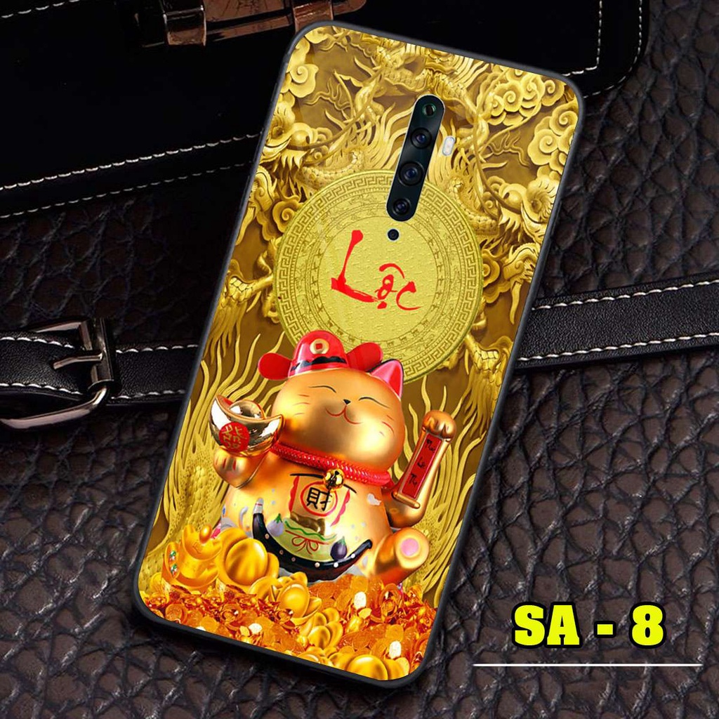 Ốp lưng 12 con giáp - Ốp in cho Oppo Reno 2 - Reno 2Z - Reno 2F trên mặt lưng kính sáng bóng