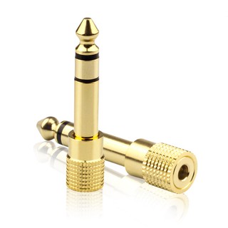 『SIÊU RẺ』Đầu chuyển đổi cho thiết bị khuếch đại âm thanh từ giắc cắm 6.35mm sang cổng cắm 3.5mm