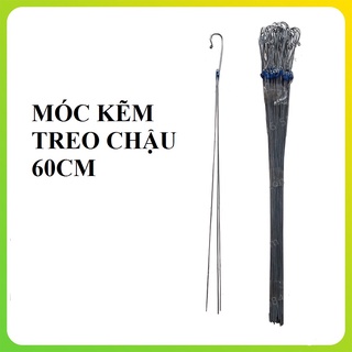 Móc kẽm treo lan dài 60cm