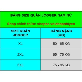 Quần jogger nam