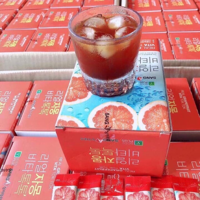 Nước ép bưởi 30 gói hàn quốc