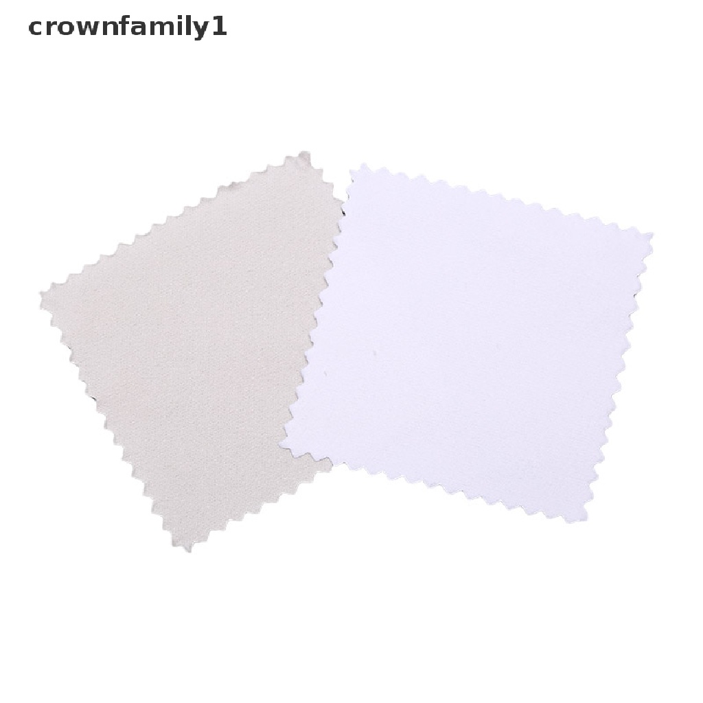 [crownfamily1] 50 Khăn Vải Đánh Bóng Trang Sức Chống Xỉn Màu