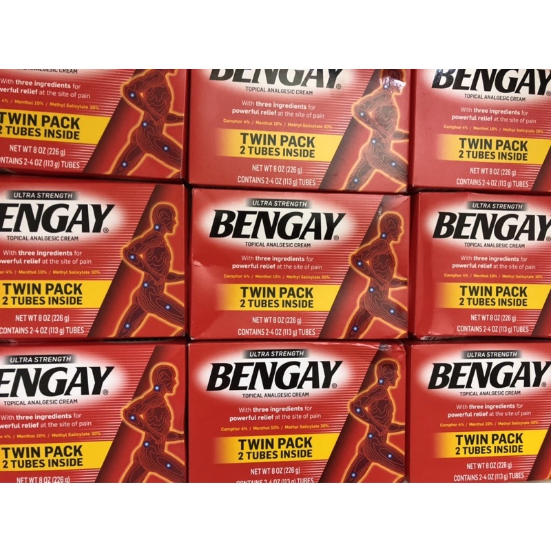 KEM XOA BÓP BENGAY - ULTRA STRENGTH - PAIN RELIEF tuýp 113g