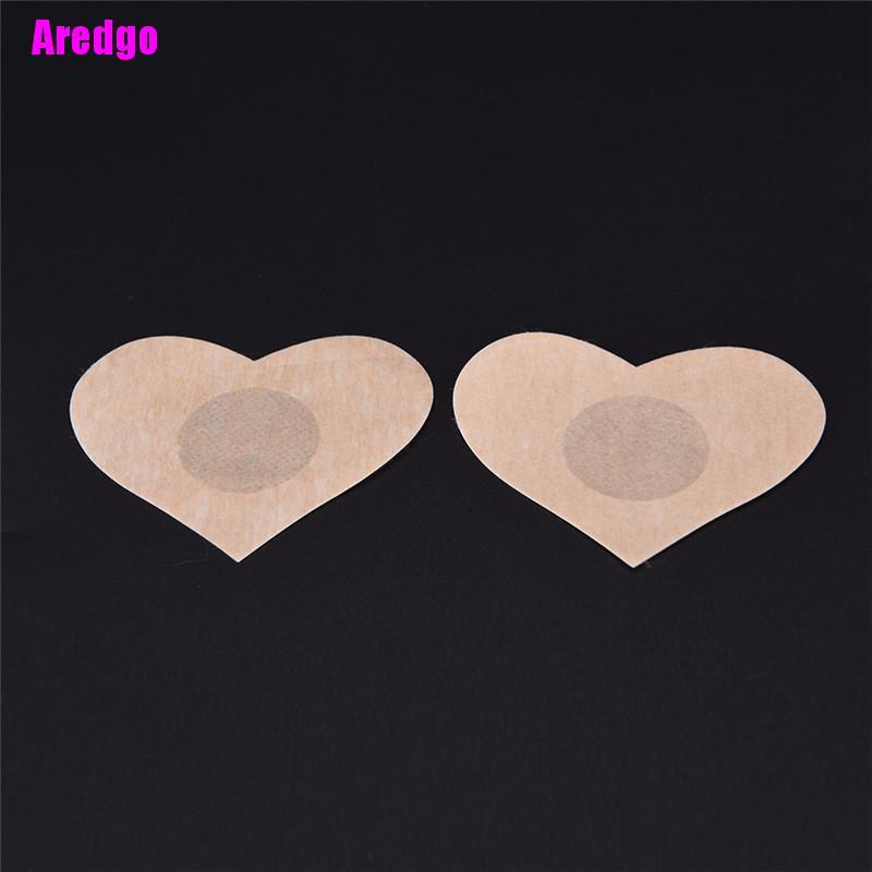 [Hàng mới về] 10 Miếng dán ngực hình tròn/ trái tim cho nữ