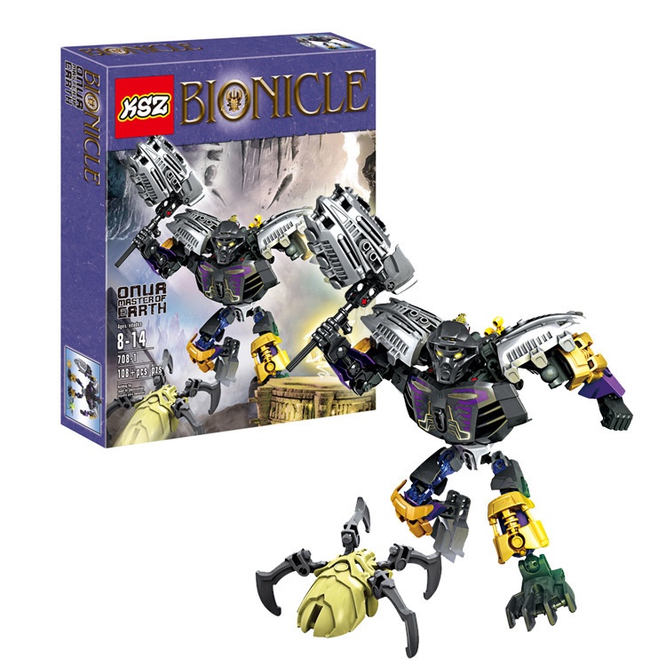 Mô hình lắp ráp Bionicle KSZ Onua Master of Earth 708-1