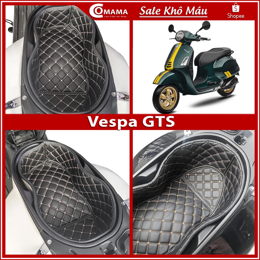 Lót Cốp Xe Máy Chống Sốc Cách Nhiệt Và Chống Thấm Xe VESPA GTS 2019-2020 - Bảo Hành 5 Năm