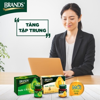 Nước cốt gà Brand's Vị dịu nhẹ 42ml (6 hủ) Date  mới