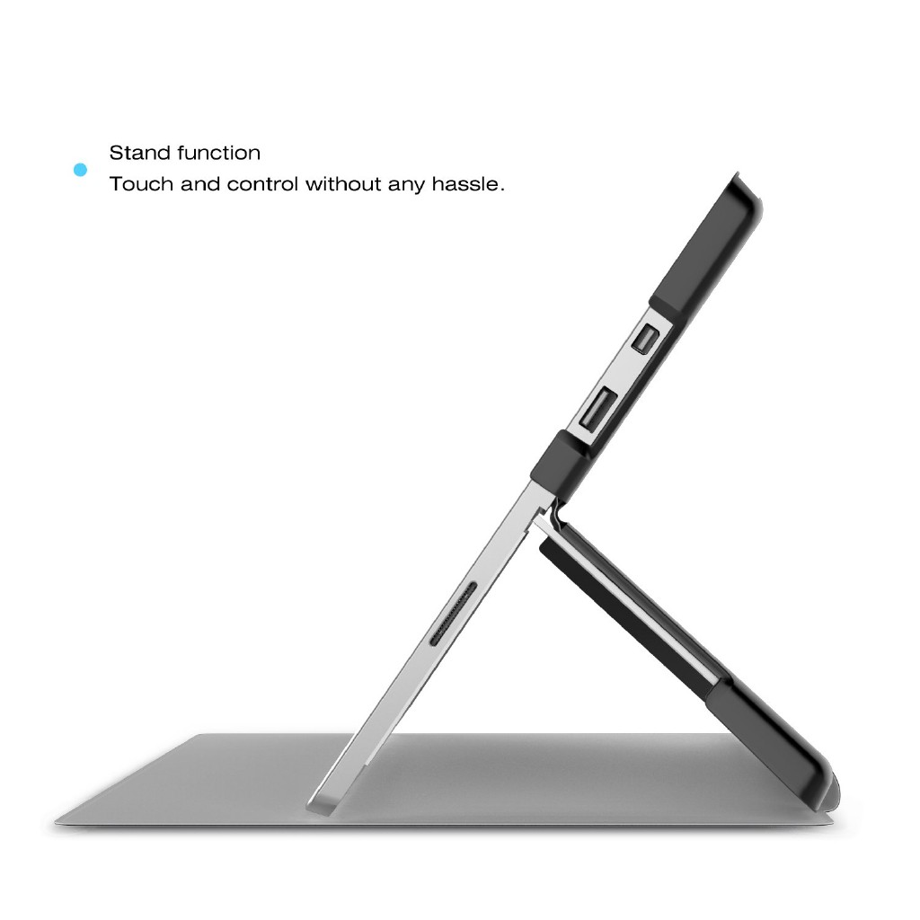 Bao Da Nắp Gập Siêu Nhẹ Cho Máy Tính Bảng Surface Pro 7 / Pro 6 / Pro 2017 (pro 5) / Pro Lte / Pro 4